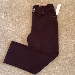 NWT Coldwater Creek Brown Denim Pants  14P